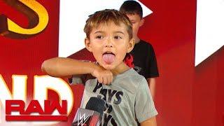 Young WWE fan channels The Undertaker with Superstar impression: Raw Exclusive, Sept. 2, 2019