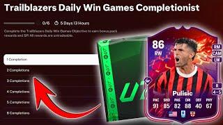 How to Complete Trailblazers Daily Win Games Completionist Objective in FC 25  86 Pulisic Objective