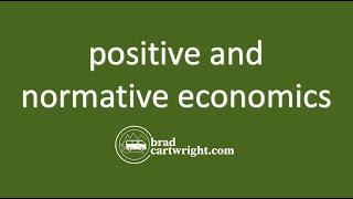 Positive Economics and Normative Economics  |  IB Microeconomics