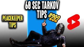 60 Sec Tarkov Tips - Peacekeeper Tips - Escape From Tarkov Tutorials #Shorts