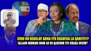 Xog Cirro oo Cunay Adna Aadan iyo Ergayga midnimo Doonka Somaliya oo la Qariyey Magcaabista? Sababta