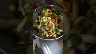 Bihari style me aalu, chana,boro,nenuaa ki sabji#food #cooking #recipe #shortvideo #streetfoodcook