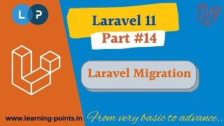 Laravel Migration | Laravel Tutorial | Learning Points