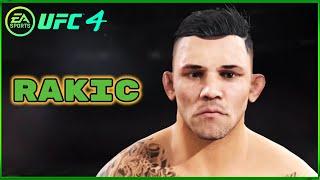 How to Create Aleksandar Rakic | CAF Formula ! Create a Fighter - EA UFC 4