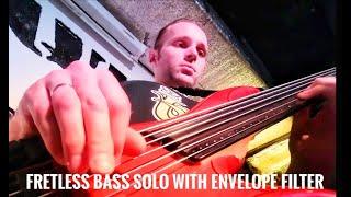 Fretless bass solo with envelope filter