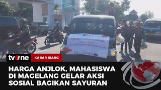 Mahasiswa di Magelang Gelar Aksi Sosial dengan Membagikan Sayuran | Kabar Siang tvOne