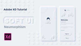 Easy Soft UI/Neumorphism - Adobe XD tutorial pt.1 [2020]