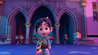 Vanellope visits the Disney website | Wreck-It-Ralph 2 | Animated Stories Funny