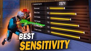 2024 ( BEST SENSITIVITY ) FOR HEADSHOT || FREE FIRE SECRET 200 SENSITIVITY