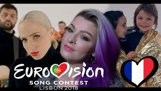 ФРАНЦИЯ РЕАКЦИЯ ЕВРОВИДЕНИЕ 2018 | EUROVISION 2018 FRANCE REACTION