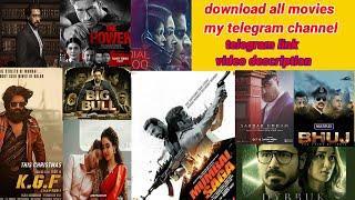 How to download all movies my telegram channel/telegram link: