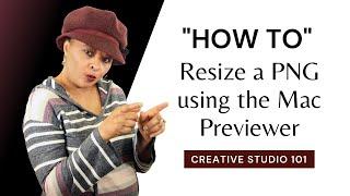 How to Resize a PNG Using the Mac Previewer
