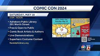 Randolph County Public Libraries annual Comic Con on Saturday