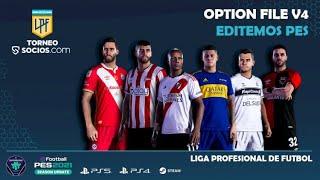 eFootball PES 2021 - Trailer Option File Liga Argentina V4 (PS4 - PS5 - PC) 100% GRATUITO