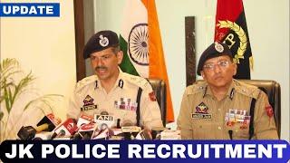 JK POLICE RECRUITMENT UPDATE  , NEW JKP BHARTI. 2024 #jkp #jkssb #jkpconstable