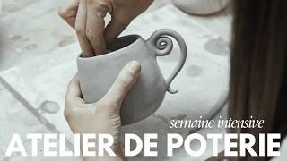 20h de poterie - immersion & perfectionnement à l'atelier 