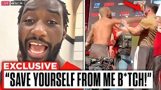 Terence Crawford FIRST WORDS On His Heated Confrontation With Canelo Alvarez