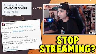 Summit1g Thoughts on Twitch Blackout - Withhold From Streaming June 24th? | Stream Highlights #26