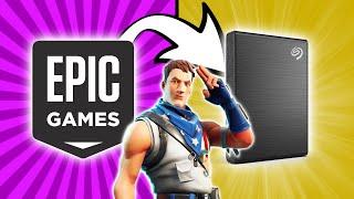 HOW TO MOVE EPIC GAMES TO ANOTHER DRIVE!