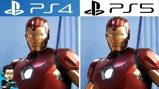 Marvel's Avengers - PS4 vs PS5 Upgrade - Graphics Comparison, FPS Test & Loading Times