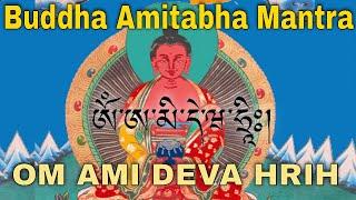Buddha Amitabha Mantra to Reborn  in The Pure Land - Tibetan  (Om A Mi De Wa Hrih) #mantra #tibet