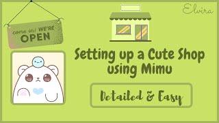 How to set up a Cute Shop│Mimu Bot│Join our DISCORD│Elvira