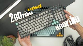 Rekomendasi Keyboard 200 Ribu - 600 Ribu Design Ganteng | Fantech ATOM Series