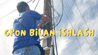 Internet Gpon texnologiyasi bilan ishlagan kunim