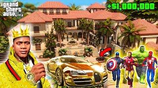 FRANKLIN BECOME BILLONAIR !! EVERYTHING IS FREE IN GTA5 ll A.K GAME WORLD