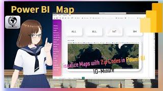 Visualize Maps with Zip Codes in Power BI | 10-Minute Beginner Tutorial with Excel Data