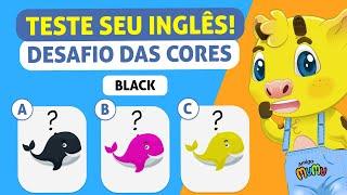 Cores Em Inglês | Desafio das Cores Em Inglês | Inglês Infantil