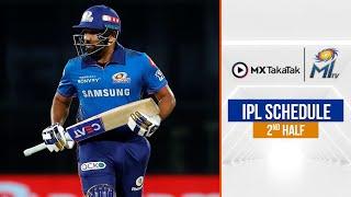 Mumbai Indians’ IPL 2021 Schedule (Second Half) | एम् आय का आई पी एल कार्यक्रम