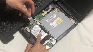 老笔记本ASUS R557L拆机换固态硬盘，准备改成软路由 | How to Disassemble Asus R557L Laptop and replace the SSD