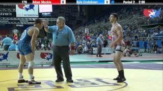 Fargo 2012 170 Round 1: Adam Mackie (Pennsylvania) vs. Kyle Crutchmer (Oklahoma)