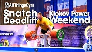 Snatch Deadlift Klokov Power Weekend