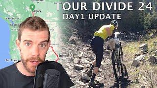 TOUR DIVIDE 2024 RACE COVERAGE DAY1: An early night in Fernie