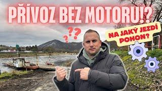 UNIKÁTNÍ PŘÍVOZ bez MOTORU! Přívoz Velké Březno