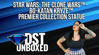 STAR WARS™ THE CLONE WARS™ - Bo Katan Kryze™ Premier Collection Statue | DSTUnboxed