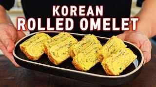 This 15 Minute Korean Rolled Omelet Will Change Your LIFE! l Gyeran Mari