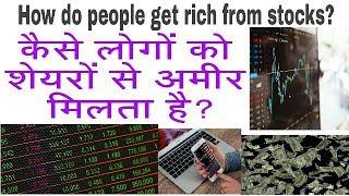 How do people get rich from stocks? | Rakesh junjunwala | Azaz kaladiya