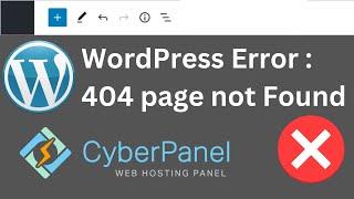 Solved | Wordpress 404 page not Found  Error | Broken Links | How to fix 404 Page not Error WP-Admin