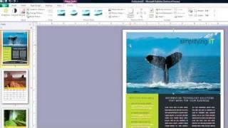 Microsoft Office 2010 Publisher Overview / Review