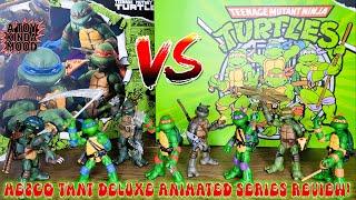 Mezco TMNT Deluxe ANIMATED Series Edition Review!