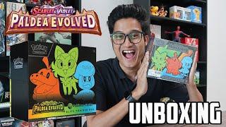 POKEMON PALDEA EVOLVED ETB UNBOXING!