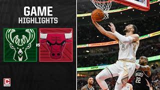 Chicago Bulls vs. Milwaukee Bucks - Full Game Highlights | CHSN Chicago Bulls