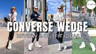 NEW Converse Chuck 70 De Luxe Wedge Sneakers Review, Try on & How to Style