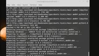 How to install Python on Linux | install python Ubuntu, Linux mint 64b | install python3.8.5 version