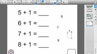 Drag to Target in Smart Notebook