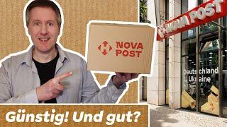 Ich teste Nova Post: neuer Paketdienst in Deutschland