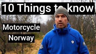 Motorcycle Adventure in Norway - 10 things everyone should know